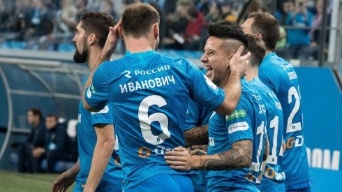 Driussi hizo un verdadero golazo en la victoria del Zenit.