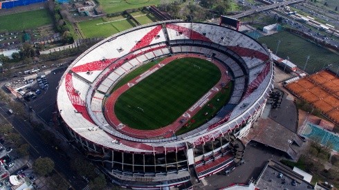 El próximo partido de River en el estadio Monumental será contra Colón, el martes que viene, a las 21.20. (FOTO: Getty)