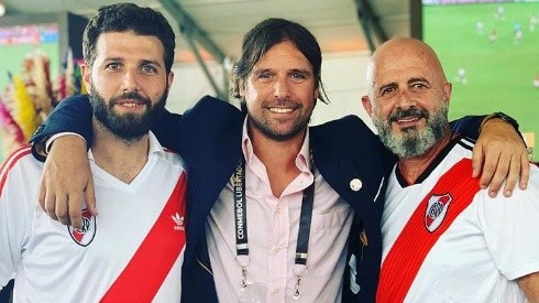 Cavenaghi dijo presente en la final de la Libertadores 2019.