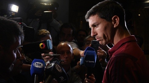 Ignacio Fernández tiene la intención de jugar en el exterior, ¿jugará hoy su último partido en River? (FOTO: Getty)