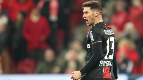 Fue el sexto gol de Alario en la temporada con el Bayer Leverkusen