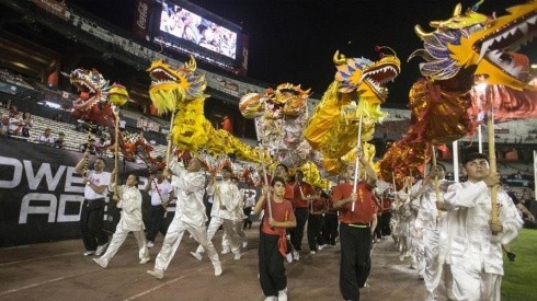 La danza de leones y dragones se va a realizar nuevamente en el Monumental este domingo