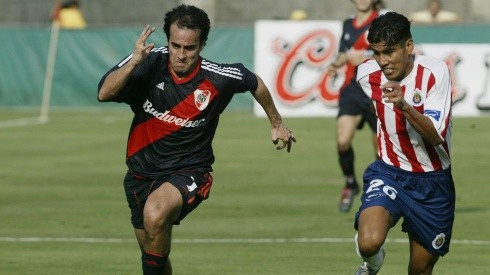 Darío compartió plantel con su hermano en River durante 2003.