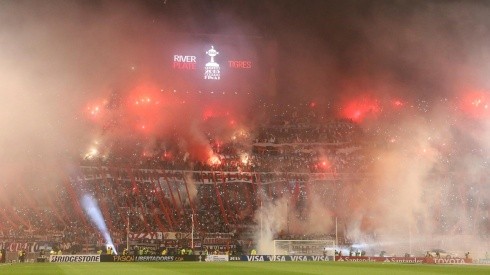 La última final de River como local en la Copa Libertadores, con unas 75.000 almas en el Monumental. (FOTO: Getty)