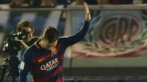 Lionel Messi no había pedido perdón cuando le hizo un gol a Estudiantes en el Mundial de Clubes 2009. (FOTO: Getty)