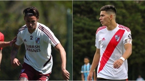 Tomás Lecanda tiene 18 años y Augusto Aguirre 21. Rodríguez los destacó.