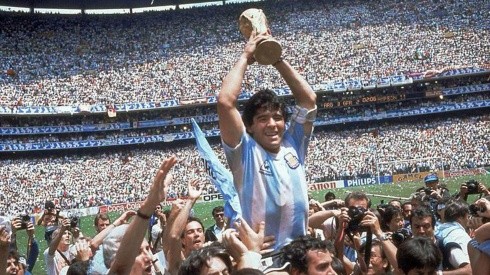 Gran parte del mundo River recordó a Maradona luego de su muerte