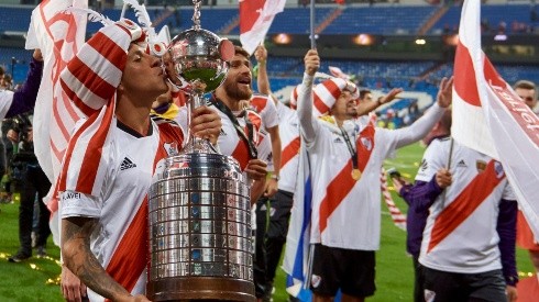 Enzo Pérez cumplió su sueño, ganar la Copa Libertadores ante el máximo rival.