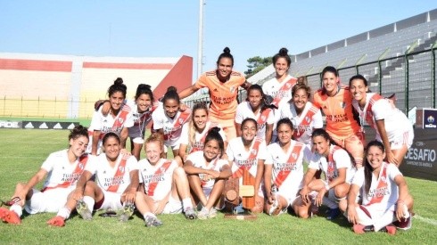 Las chicas de River se llevaron la Copa Desafío frente a Peñarol