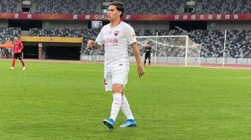 Juan Fernando Quintero jugó un partido amistoso en el Shenzhen