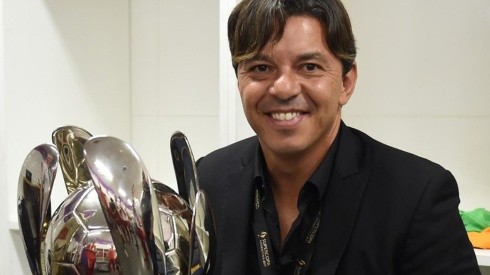 Marcelo Gallardo consiguió la Supercopa en el año 2018, venciendo en la final a Boca