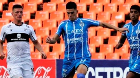 Augusto Aguirre, el ex River que podría enfrentar al equipo del Muñeco. El marcador central está a préstamo en Godoy Cruz.