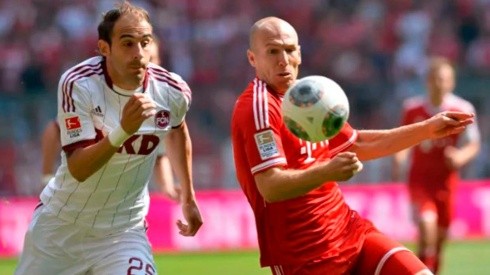 Javier Pinola jugó para Nuremberg de 2005 a 2015 mientras que Robben hizo lo propio en Bayern Munich entre 2009 y 2019.