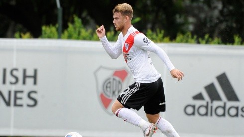 Lucas Beltrán marcó un nuevo gol en la Reserva