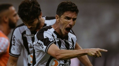 La adaptación no le costó nada: Nacho ya lleva tres goles en dos partidos con la casaca de Atlético Mineiro.