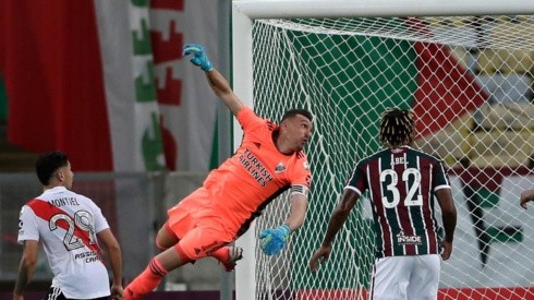 Franco Armani analizó el empate frente a Fluminense