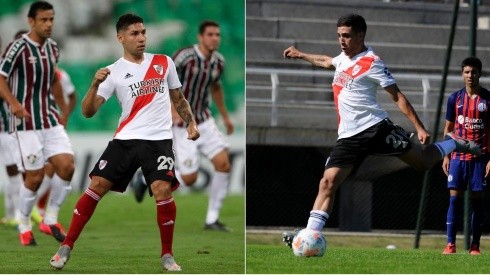 Gonzalo y Santiago Montiel convirtieron en menos de 24 horas un gol cada uno con la camieeta de River. Cachete lo hizo ante Fluminense y Santiago contra San Lorenzo en Reserva.