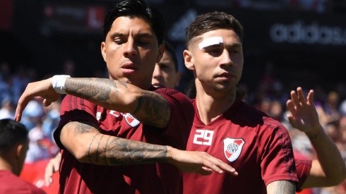Enzo Pérez y Gonzalo Montiel no viajarían a Colombia por la Copa Libertadores