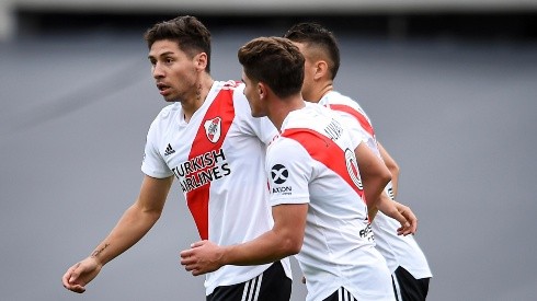 Gonzalo Montiel, al igual que Enzo Pérez y David Martínez no viajarán a Colombia para el partido entre River y Junior por la Copa Libertadores.