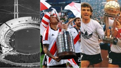 Los acontecimientos más importantes en la historia de River: la inauguración del Monumental, la Máquina, el Campeón de 1975, 1986 y la Copa Libertadores de 2018.