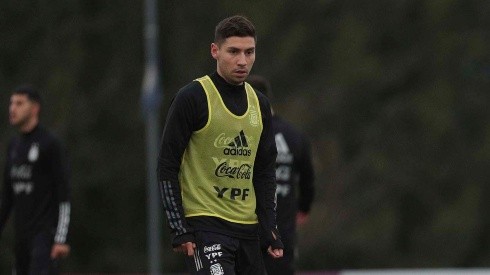 Gonzalo Montiel saldría del equipo en el partido entre Argentina y Uruguay por la Copa América de Brasil 2021. Nahuel Molina jugaría en su lugar.
