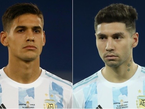 Martínez Quarta y Montiel, listos para la final de la Copa América