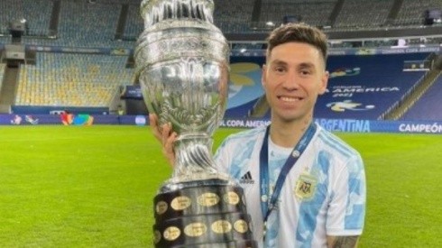 Gonzalo Montiel fue una de las figuras en la victoria de Argentina