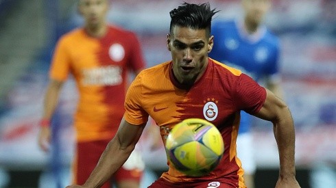 Radamel Falcao tiene contrato con Galatasaray hasta mediados del 2022.