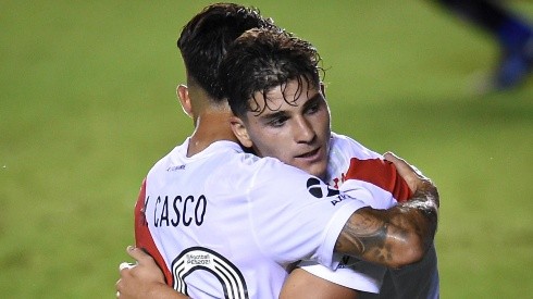 Milton Casco se perfila para reemplazar a Gonzalo Montiel contra Atlético Mineiro por la Copa Libertadores y Julián Álvarez para hacerlo por Suárez si es que el cordobés no llega.