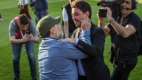 Marcelo Gallardo y el último encuentro emotivo con Diego Maradona.