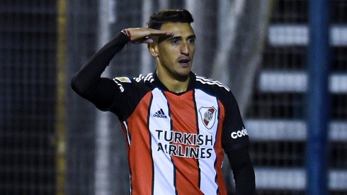 Matías Suárez convirtió su gol número 29 con la camiseta de River.
