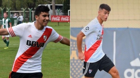 Román Suárez y Felipe Salomoni entrenaron con Primera División