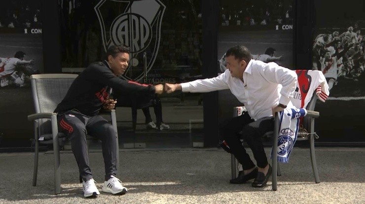 Gallardo con Costa Febre