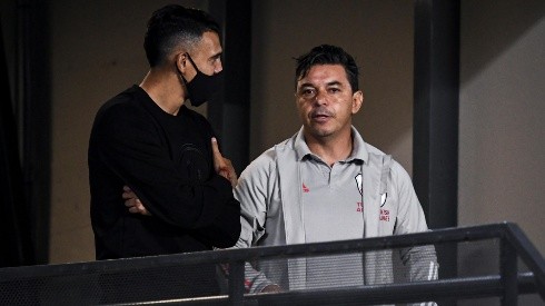 Marcelo Gallardo contó por qué no puso a Matías Suárez en el partido entre River y Central Córdoba por la Liga Profesional.