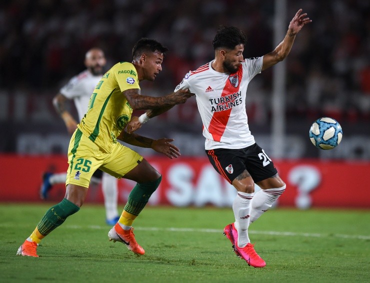 El 29 de febrero de 2020 fue el último partido de River como local con público (Getty)