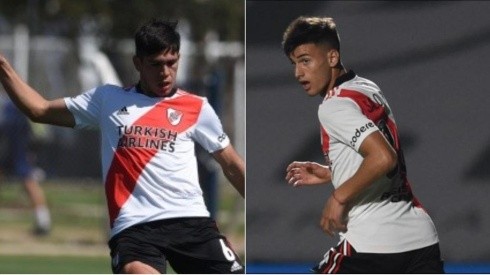 Lucas Monzón y Felipe Salomoni son los futbolistas de River que fueron convocados por Fernando Batista para entrenarse con la Selección Argentina Sub 20.