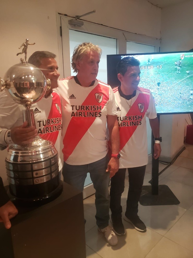 El homenaje de River a los campeones de 1986