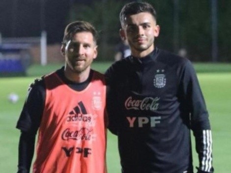 La reacción de Peña y Lecanda a la foto de Simón con Messi