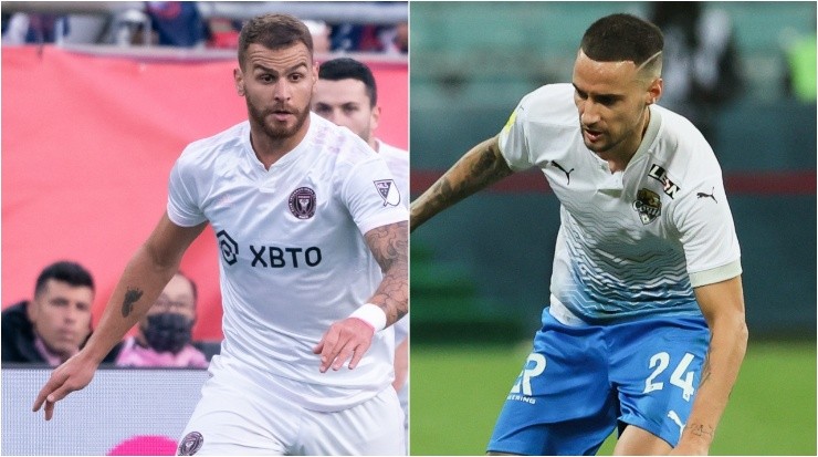 Leandro González Pirez y Emanuel Mammana