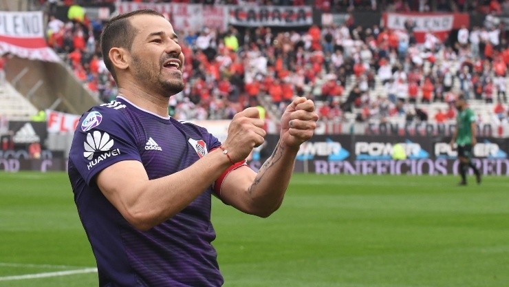 Morita estuvo en River desde 2012 a 2013 y de 2014 a 2019. (Foto: Getty).
