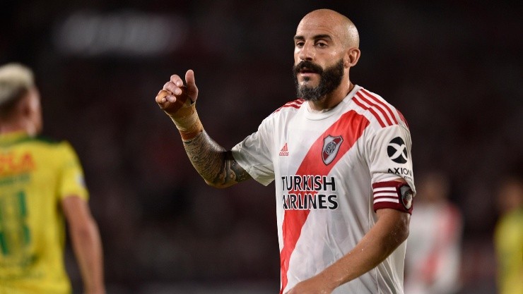 Pinola llegó a River a mediados de 2017 y tiene contrato vigente hasta fines de 2022. (Foto: Getty).