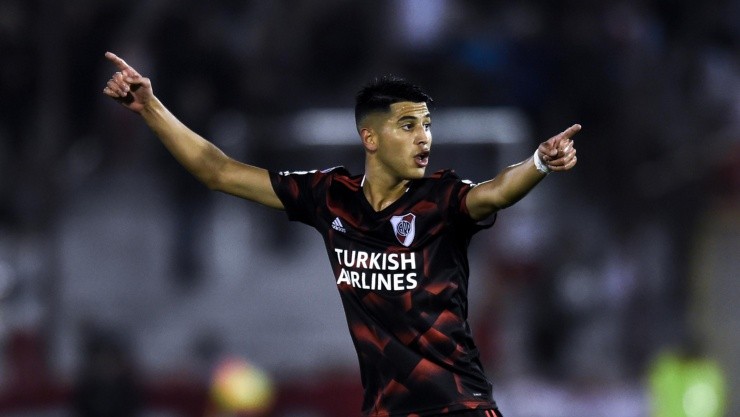 El Tucu debutó en River en 2015 y su transferencia al fútbol alemán se concretó en noviembre de 2019. (Foto: Getty).