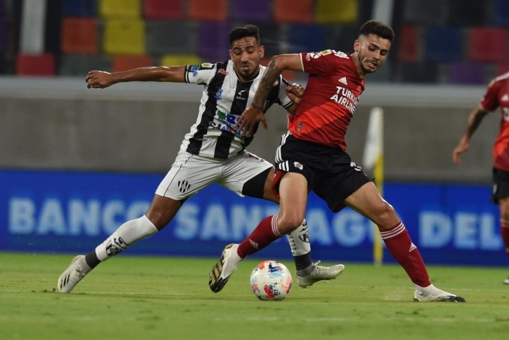 Santiago Simón suma 25 partidos y tres asistencias con River (Prensa River)