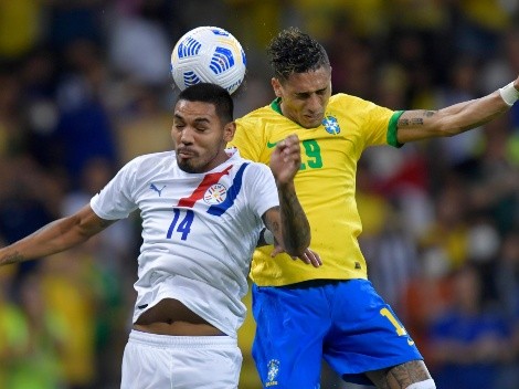 Rojas y Martínez jugaron en la derrota de Paraguay