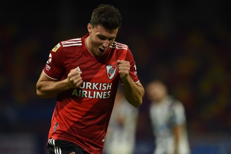 José Paradela lleva dos goles oficiales en River (Prensa River)