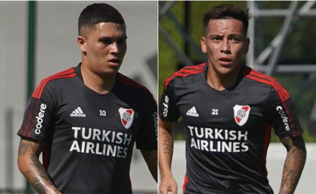 Juan Fernando Quintero Y Esequiel Barco Debutaron En River En Un Amistoso Contra Tristán Suárez 8039