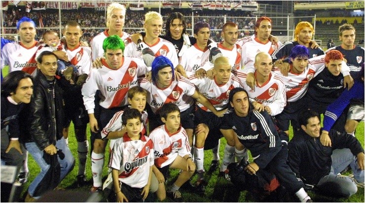River en los festejos del Clausura 2002 (@MuseoRiver)