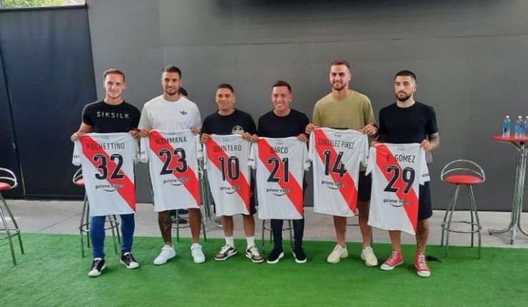 Mercado de pases de River 2022 (Prensa River)