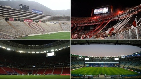 Los estadios más grandes de Sudamérica.