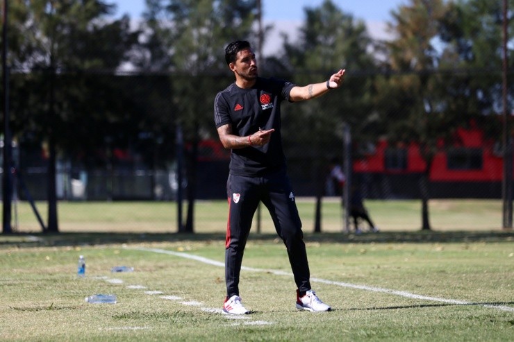 Jonathan La Rosa sigue invicto como DT de la Reserva (@RiverPlate)